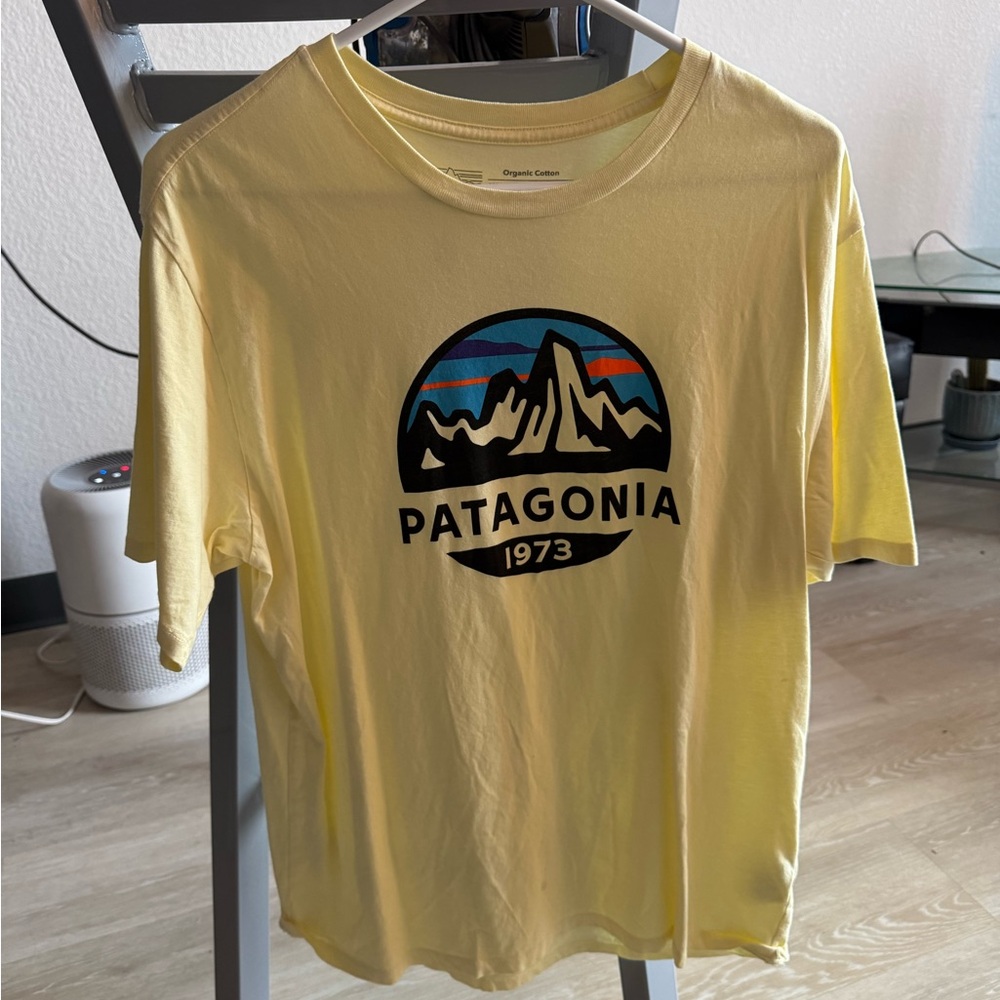 Patagonia Yellow Graphic Tee